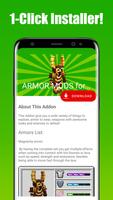 ARMOR MODS for Minecraft الملصق