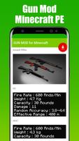GUN MOD for Minecraft تصوير الشاشة 1