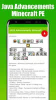 JAVA Advancements Minecraft スクリーンショット 4