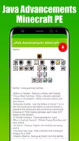 JAVA Advancements Minecraft スクリーンショット 1