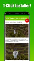JAVA COMBAT Mod for Minecraft syot layar 3