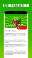 JAVA EDITION Mod for Minecraft Poster