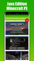 JAVA EDITION Mod for Minecraft スクリーンショット 1