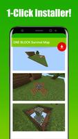 ONE BLOCK Survival Map imagem de tela 3