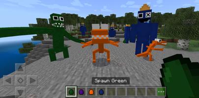 Mod Rainbow Friends Minecraft スクリーンショット 2