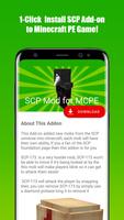 SCP Mod for MCPE الملصق