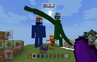 Rainbow Friends For Minecraft Affiche