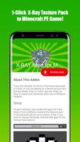 X-RAY Mod for MCPE الملصق