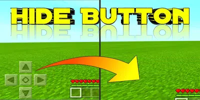 Mod No Buttons for MCPE poster