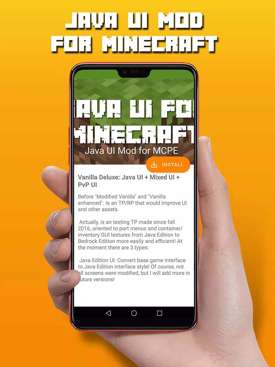 Como baixar Java UI for Minecraft no Andriod