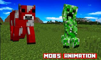 Mob Animations Mods for MCPE syot layar 2