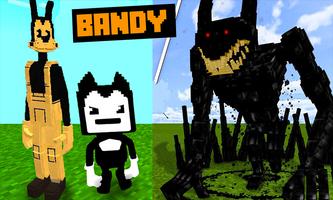 Mods Bendy Craft for Minecraft Poster