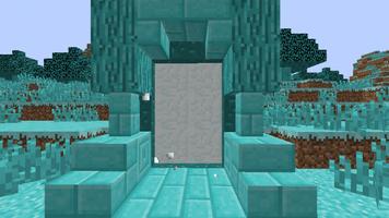 Mods Diamond Portal for MCPE syot layar 2