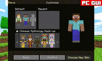 PC GUI Mods for Minecraft PE poster