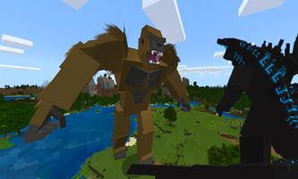Mods Godzilla vs Kong for MCPE Cartaz