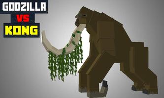 Mods Godzilla vs Kong for MCPE imagem de tela 2
