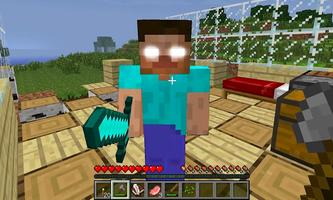 Mod Herobrine for Minecraft PE imagem de tela 1