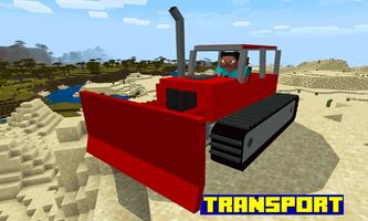Transport Mods for Minecraft Affiche