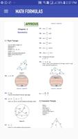 Math Formulas capture d'écran 3