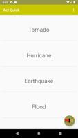Act Quick - Be Prepared for Disasters ảnh chụp màn hình 1