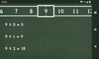 Times tables screenshot 1