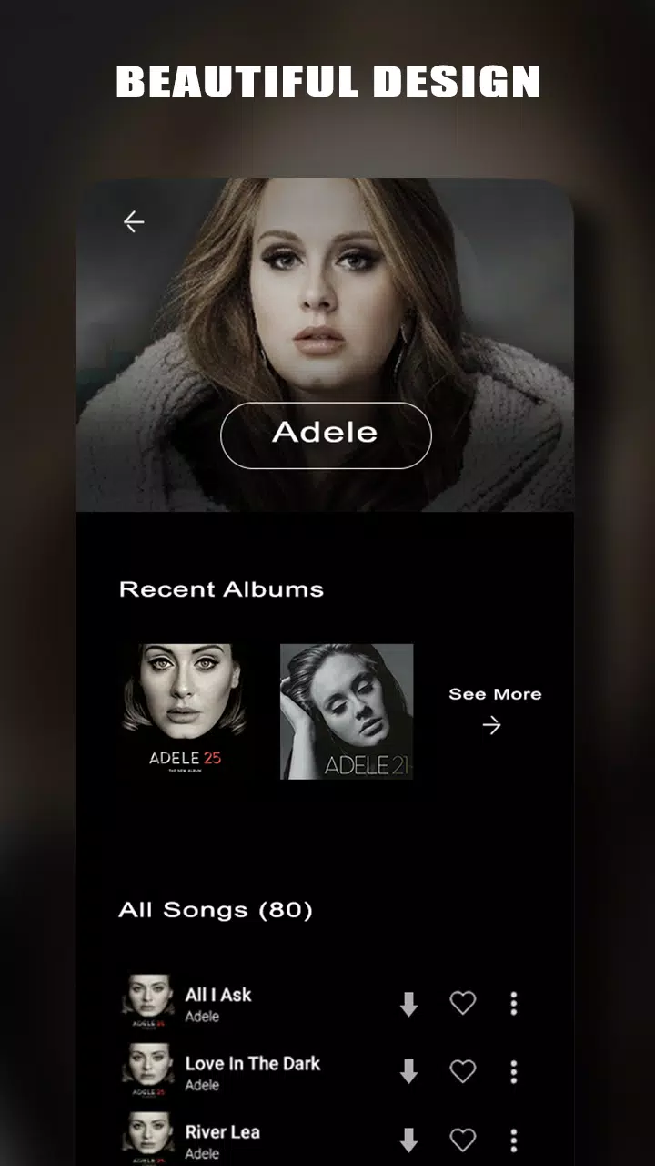 Descarga de APK de Adele Canciones Música gratis (todas canciones) para  Android