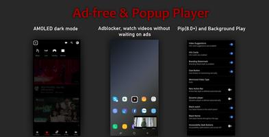 YouTube Vanced Block Ads Video captura de pantalla 1