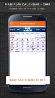 Manipuri Calendar 2019 ảnh chụp màn hình 3