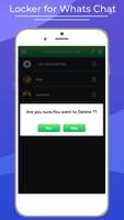 Locker for Whats Chat скриншот 3