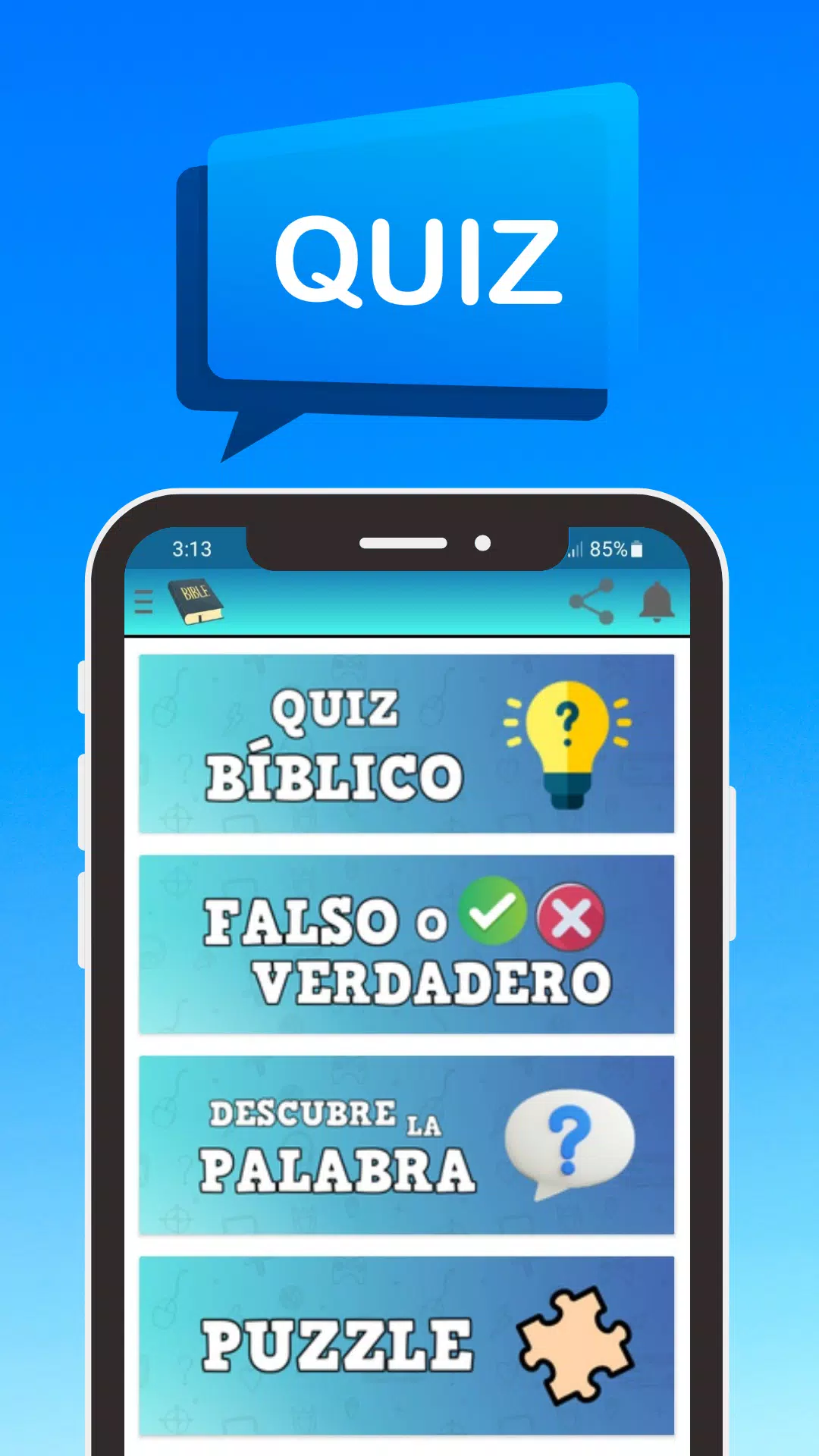 Quiz Jesus: Trivial Bíblia – Apps no Google Play