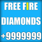Free Fire Diamond gold +99999 game tips icône
