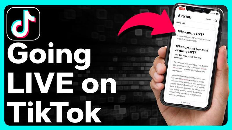 How to Go Live on TikTok video