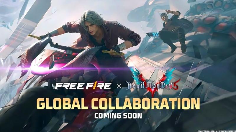 Free Fire Revealed Its Next Collab with Devil May Cry 5 video