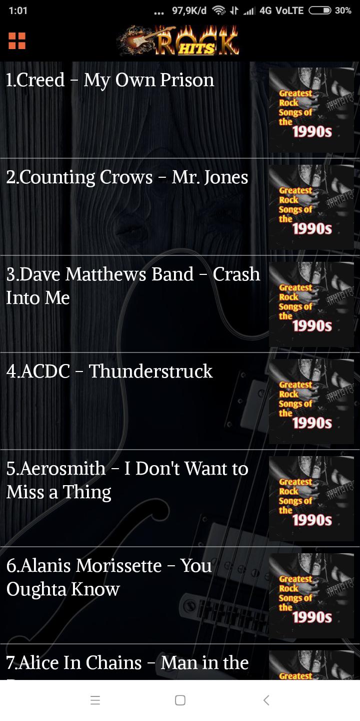 70s 80s 90s Rock Music Hits for Android - APK Download