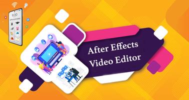 After Effects Video Editor Affiche