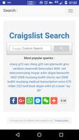 Craigslist Search Affiche