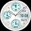 Pastel Ocean Analog Face AE07 APK