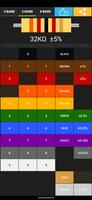 Resistor Calculator اسکرین شاٹ 1