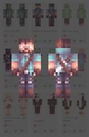 برنامه‌نما Aesthetic skins for Minecraft عکس از صفحه
