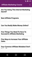 Affiliate Marketing Course : Tricks for marketing ảnh chụp màn hình 1