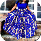 Robe de mariée africaine icône