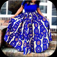 African Wedding Dress plakat