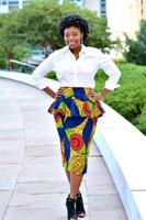 African Skirt Styles Poster