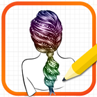 Learn How to Draw : Paint Hair 图标