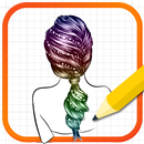 Learn How to Draw : Paint Hair APK