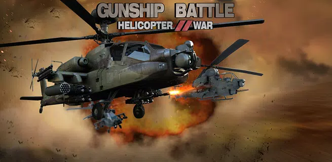 Gunship Helicopter Air Attack