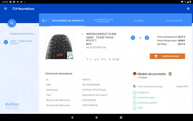 Descargar XAPK de T24 Neumáticos