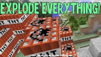 Nuke and TNT mod for Minecraft Plakat