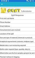 برنامه‌نما AGAT Spill Response عکس از صفحه