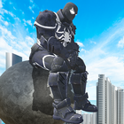 Agent Venom Rope Hero  Gngaster Crime أيقونة